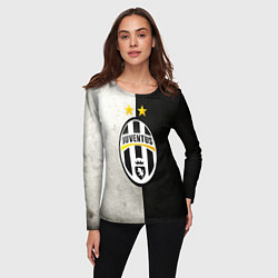 Лонгслив женский FC Juventus W&B, цвет: 3D-принт — фото 2