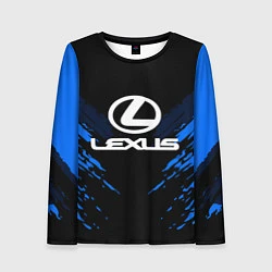 Лонгслив женский Lexus: Blue Anger, цвет: 3D-принт