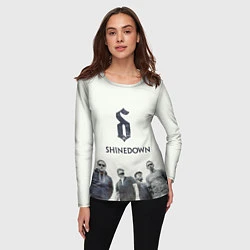 Лонгслив женский Shinedown Band, цвет: 3D-принт — фото 2