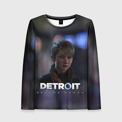Лонгслив женский Detroit: Kara, цвет: 3D-принт