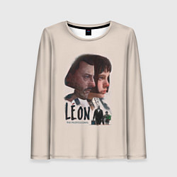 Лонгслив женский Leon, цвет: 3D-принт