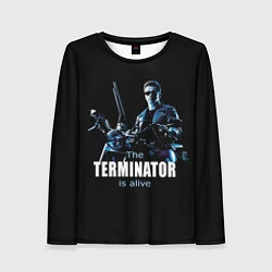 Женский лонгслив Terminator: Is alive