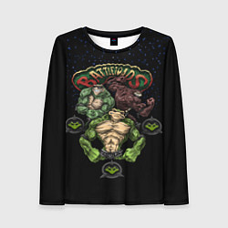 Лонгслив женский Battletoads Trio, цвет: 3D-принт