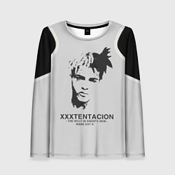 Лонгслив женский XXXTentacion RIP, цвет: 3D-принт