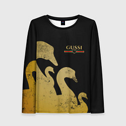 Лонгслив женский GUSSI: Gold Edition, цвет: 3D-принт