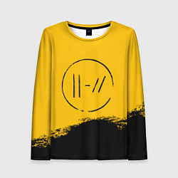 Женский лонгслив 21 Pilots: Yellow Logo