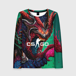 Женский лонгслив CS GO hyper beast skin