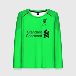 Лонгслив женский Liverpool: Alisson GK 18-19, цвет: 3D-принт