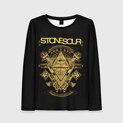 Лонгслив женский Stone Sour, цвет: 3D-принт