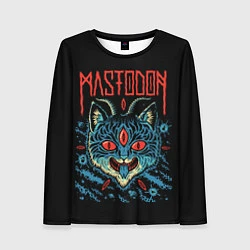 Женский лонгслив Mastodon: Demonic Cat