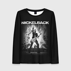 Лонгслив женский Nickelback Rock, цвет: 3D-принт