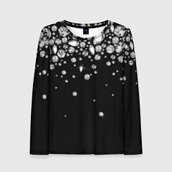 Женский лонгслив Бриллиантовый дождь