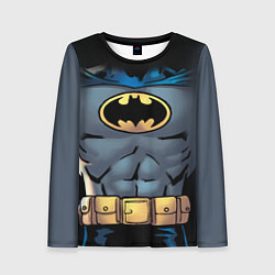 Лонгслив женский Batman костюм, цвет: 3D-принт