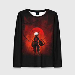 Лонгслив женский Моя геройская академия, цвет: 3D-принт