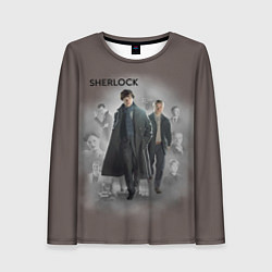 Лонгслив женский Sherlock, цвет: 3D-принт