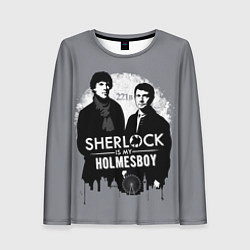 Женский лонгслив Sherlock Holmesboy