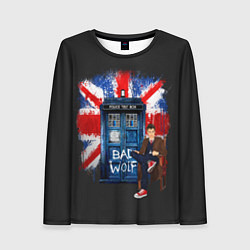 Женский лонгслив Doctor Who: Bad Wolf