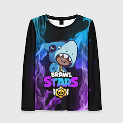 Женский лонгслив Brawl Stars LEON SHARK