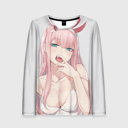 Лонгслив женский Ahegao, цвет: 3D-принт