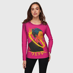 Лонгслив женский Cyberfire 404, цвет: 3D-принт — фото 2