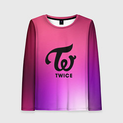 Женский лонгслив TWICE