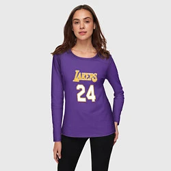 Лонгслив женский Los Angeles Lakers Kobe Brya, цвет: 3D-принт — фото 2