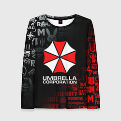 Женский лонгслив RESIDENT EVIL UMBRELLA CORP