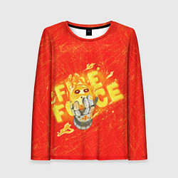 Лонгслив женский Fire Force, цвет: 3D-принт