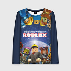 Лонгслив женский ROBLOX, цвет: 3D-принт