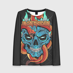 Лонгслив женский Iron Maiden, цвет: 3D-принт