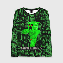 Женский лонгслив MINECRAFT CREEPER