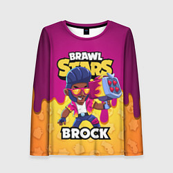 Женский лонгслив BRAWL STARS BROCK