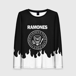 Лонгслив женский RAMONES, цвет: 3D-принт