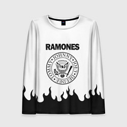 Лонгслив женский RAMONES, цвет: 3D-принт