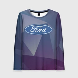 Лонгслив женский Ford, цвет: 3D-принт