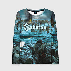 Лонгслив женский Sabaton, цвет: 3D-принт