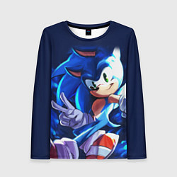 Женский лонгслив Sonic
