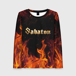 Лонгслив женский SABATON, цвет: 3D-принт