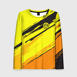 Лонгслив женский FC Borussia, цвет: 3D-принт
