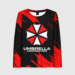 Лонгслив женский Umbrella Corporation, цвет: 3D-принт