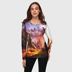 Лонгслив женский Horizon Zero Dawn, цвет: 3D-принт — фото 2