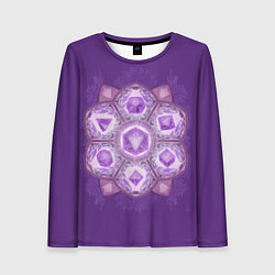 Женский лонгслив DnD Dices - Lavander