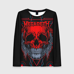 Женский лонгслив Megadeth