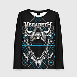 Женский лонгслив Megadeth