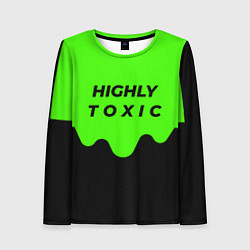 Женский лонгслив HIGHLY toxic 0 2