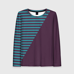 Лонгслив женский Texture, цвет: 3D-принт
