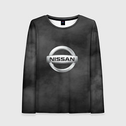 Лонгслив женский NISSAN, цвет: 3D-принт