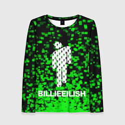 Лонгслив женский Billie Eilish, цвет: 3D-принт