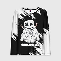 Лонгслив женский MARSHMELLO, цвет: 3D-принт