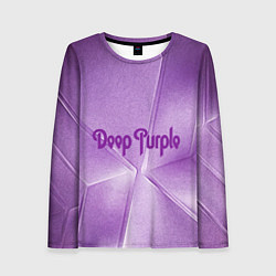 Лонгслив женский Deep Purple, цвет: 3D-принт